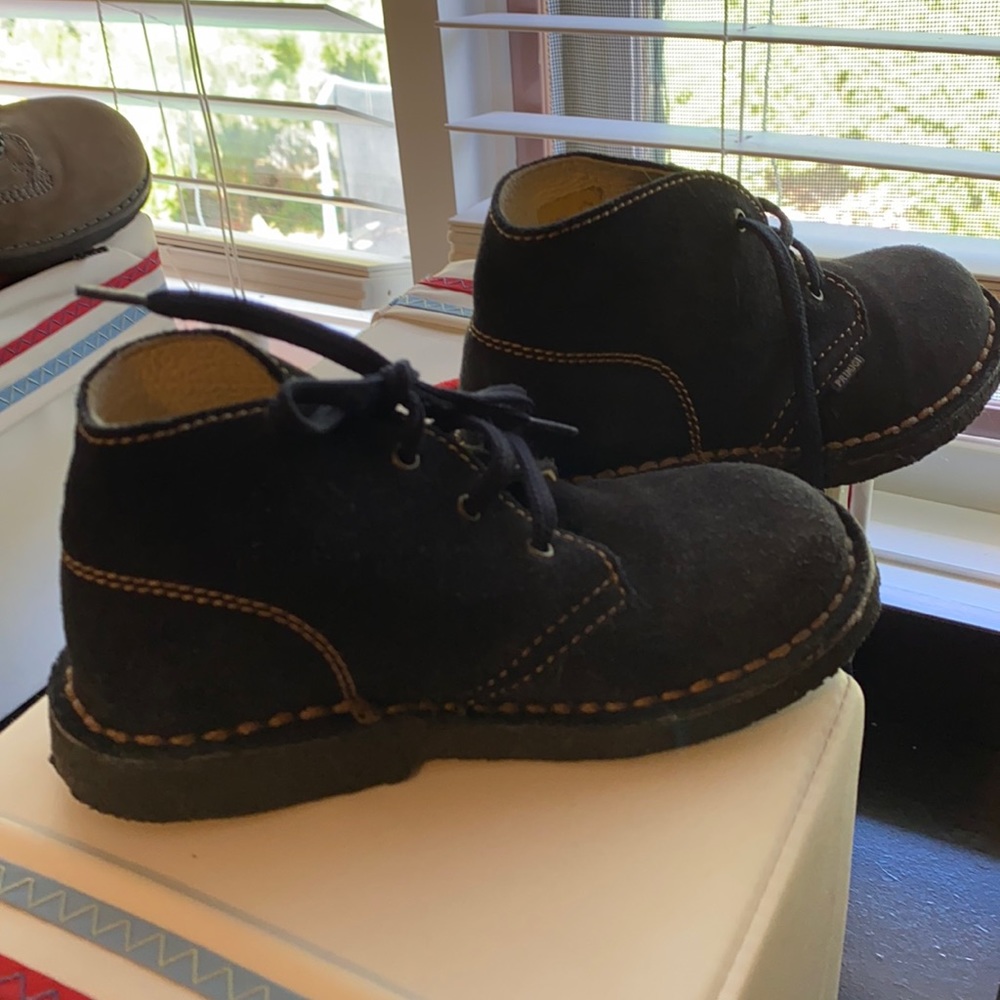 Boys Primigi Navy Suede Boots